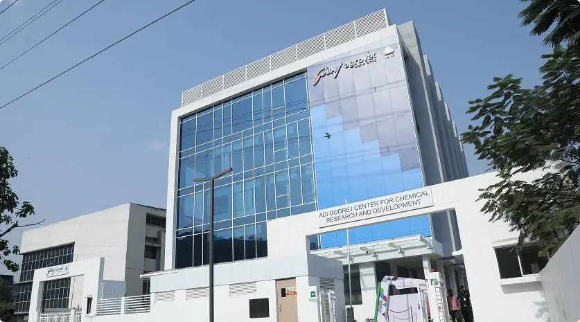 <p class="p1">Adi Godrej Center for Chemical<br>Research and Development</p>